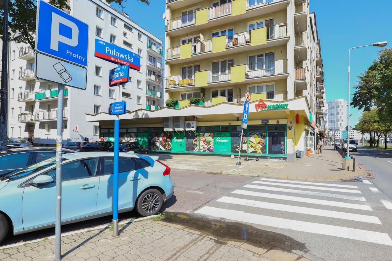 Mokotow Apartments Reytan By Noclegi Renters Warschau Exterior foto
