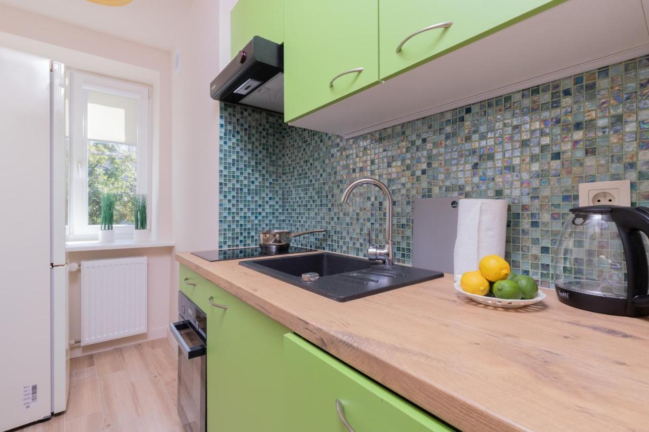 Mokotow Apartments Reytan By Noclegi Renters Warschau Exterior foto